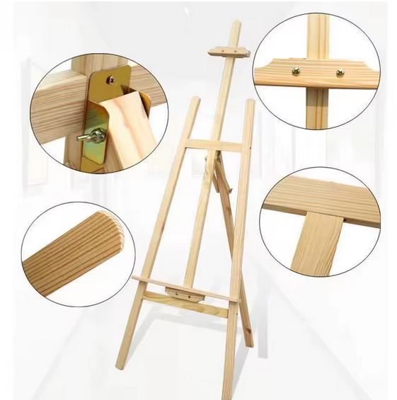 175cm Height Pine Wood Display Easel