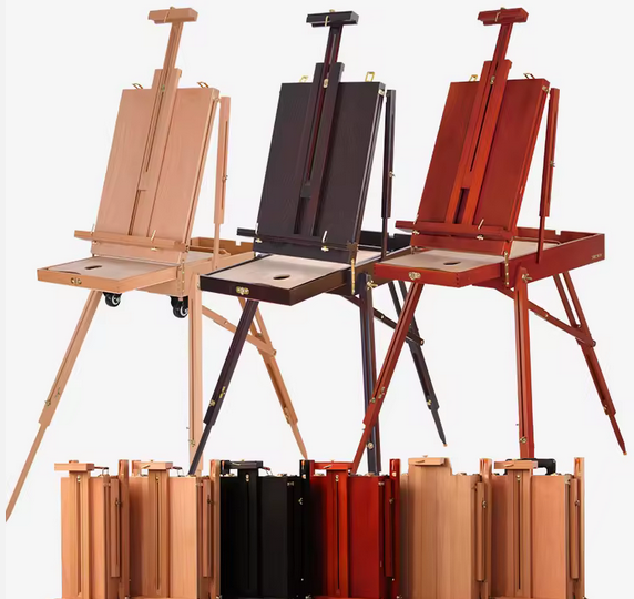 Artist Painter Tripod Wooden Sketch Box