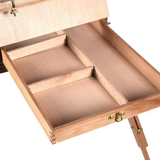 Artist Painter Tripod Wooden Sketch Box