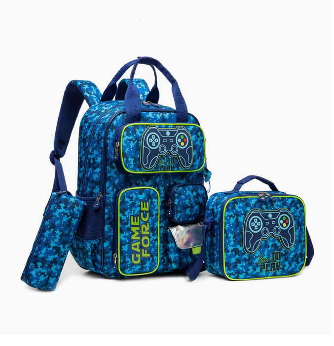 Backpack Set with Lunch Bag and Pencil Case