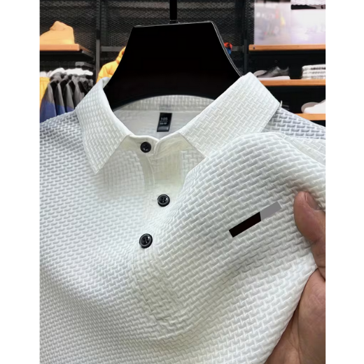 Block Print Men's Short Sleeve Shirt