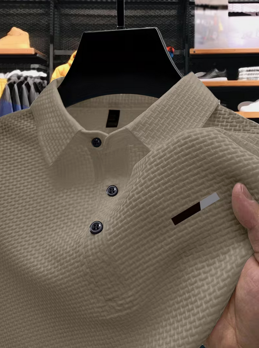 Block Print Men's Short Sleeve Shirt