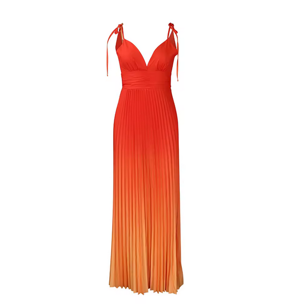 Casual halter dress - W0004