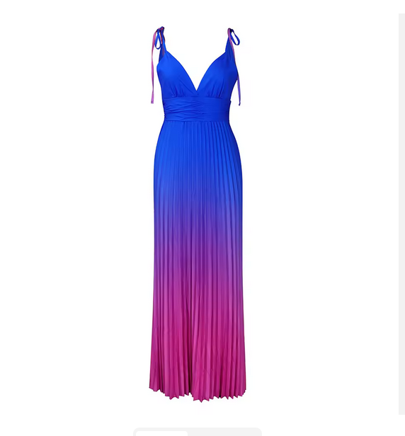 Casual halter dress - W0004