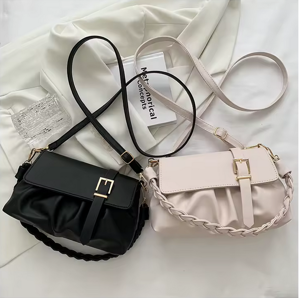 Crossbody Girls Leather Chains Handbag - BA0004