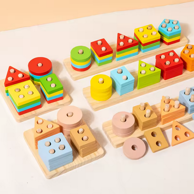 Eco Friendly Wooden Building Blocks - TA0004