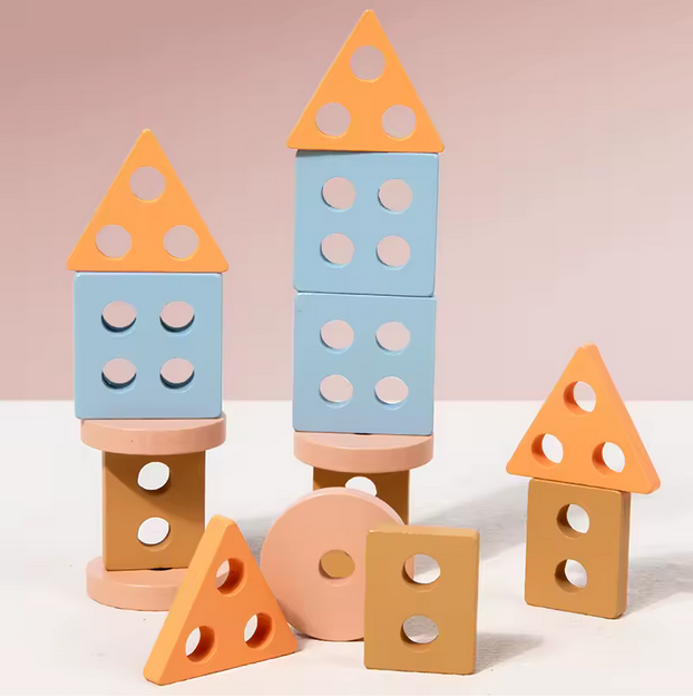 Eco Friendly Wooden Building Blocks - TA0004