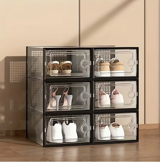 Foldable Stackable Shoe Rack