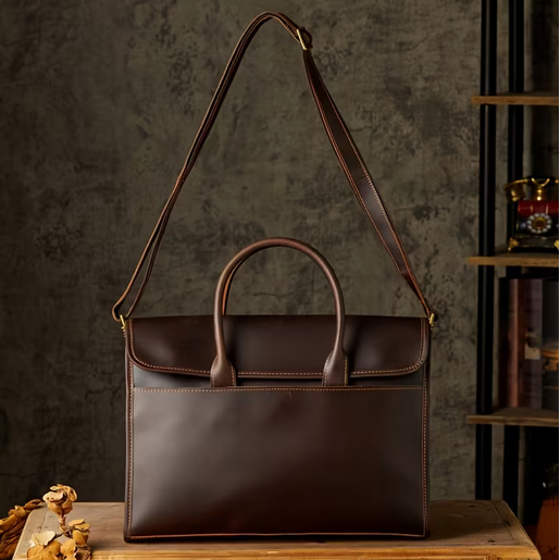 Men's Genuine Leather Briefcase