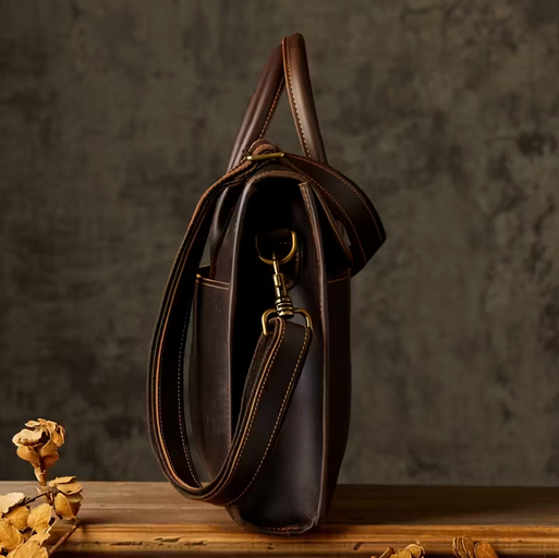 Men's Genuine Leather Briefcase
