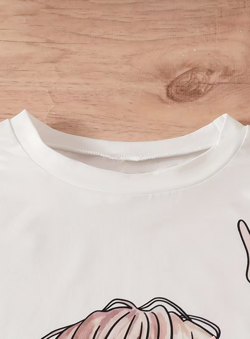 Girl's 2 Pcs Floral Fashion Set