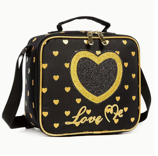 Heart Shaped 3 Piece Troller Bag