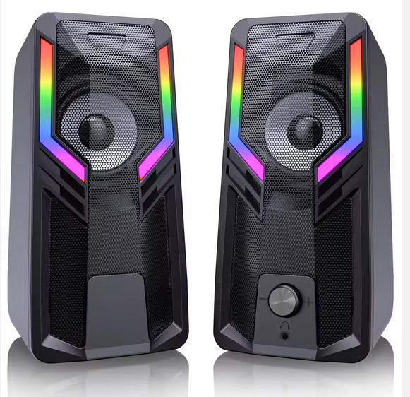 LED Light Wired Computer Speaker - EA0002