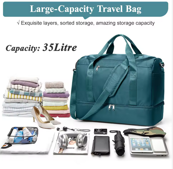 Lightweight Polyster Duffle Bag