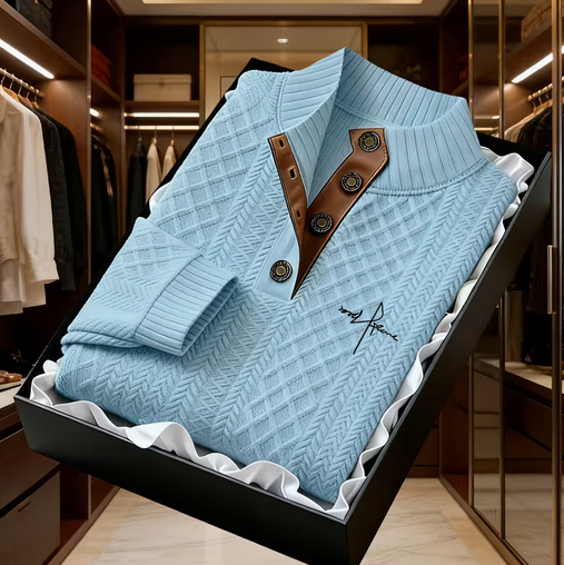 Long Sleeve Henley Shirt