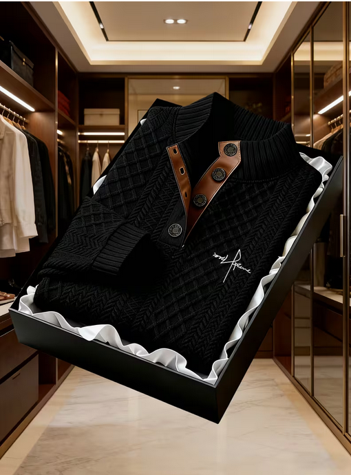 Long Sleeve Henley Shirt