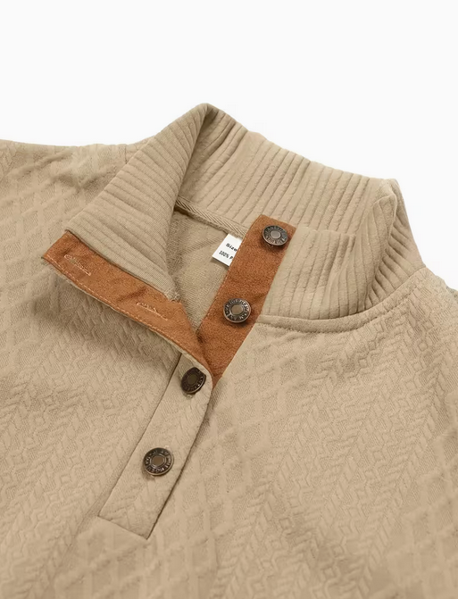 Long Sleeve Henley Shirt