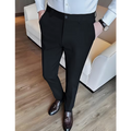 Men's Formal Trousers with Slanted Pockets