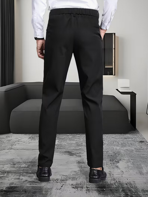 Men's Formal Trousers with Slanted Pockets