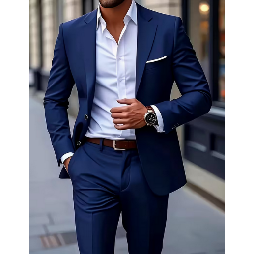 Men's Two-Piece Casual Suit