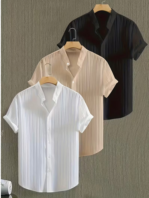 Men's Casual Short Sleeve Shirt