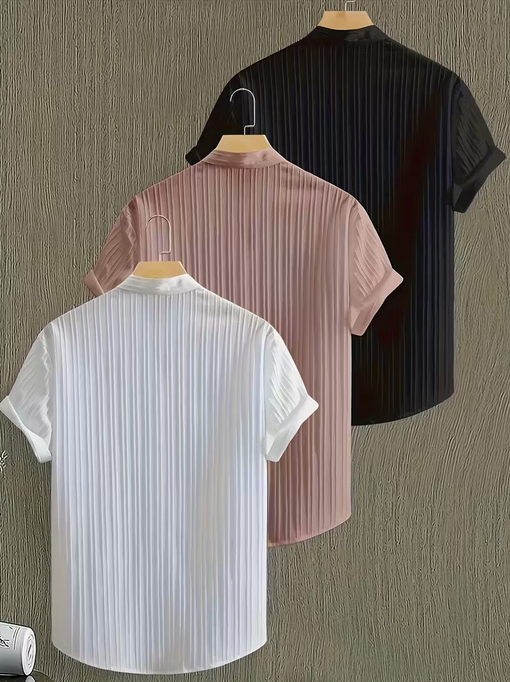 Men's Casual Short Sleeve Shirt