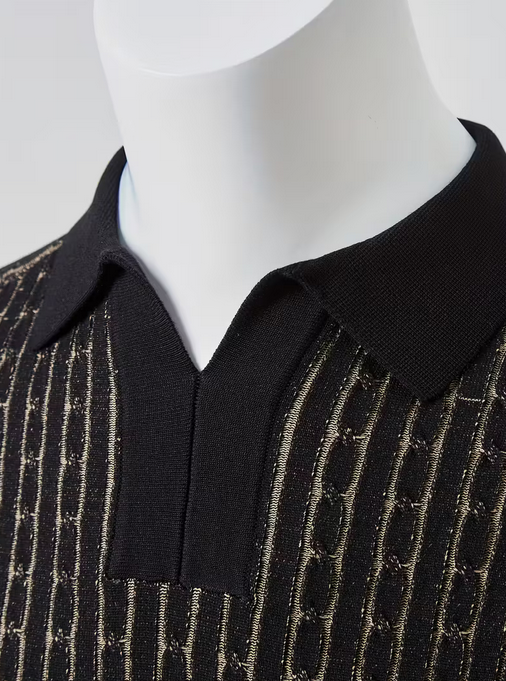 Men's Short Sleeve Knit Shirt,