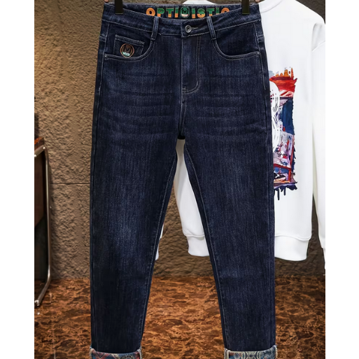 Men's Slim-Fit Straight-Leg Stretch Pants