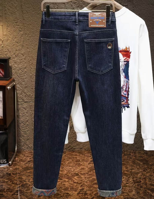 Men's Slim-Fit Straight-Leg Stretch Pants