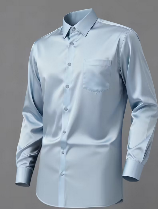 Men's Slim Fit Long Sleeve Dress Shirt