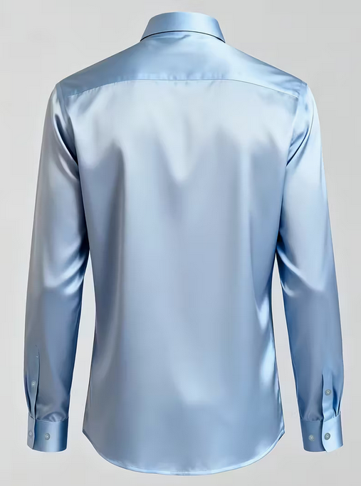 Men's Slim Fit Long Sleeve Dress Shirt