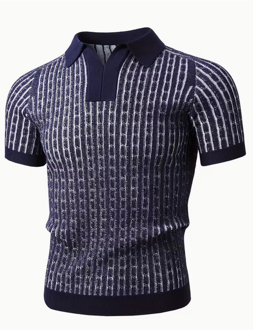 Men's Short Sleeve Knit Shirt,
