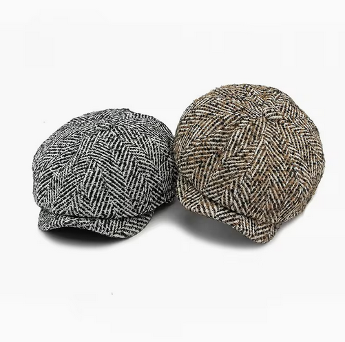 Men's & Women's British Retro Newsboy Cap & Beret
