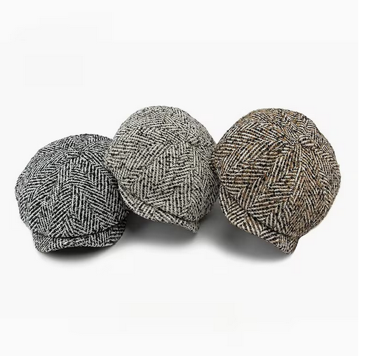 Men's & Women's British Retro Newsboy Cap & Beret
