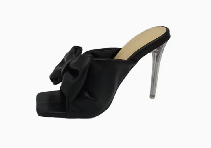 Open Toe Slippers Heel Lady Sandals Women Shoes - SF0003