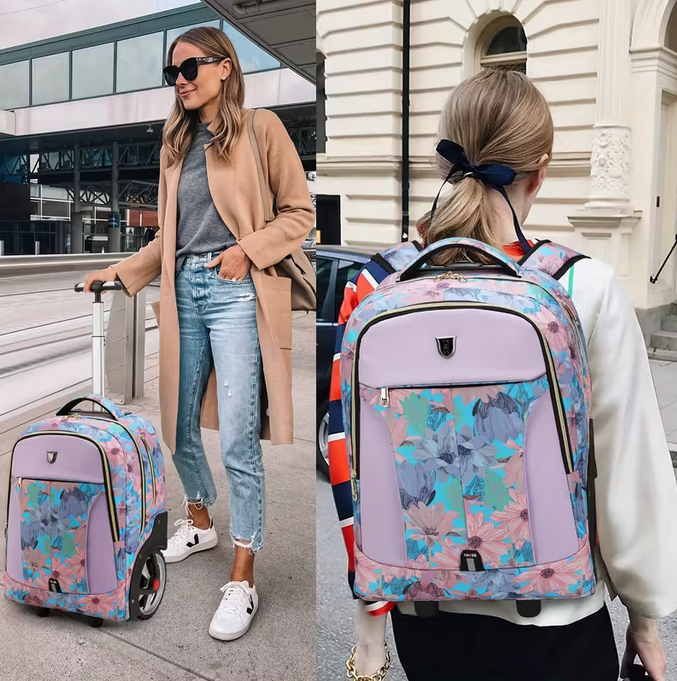 Rolling Trolley Backpack
