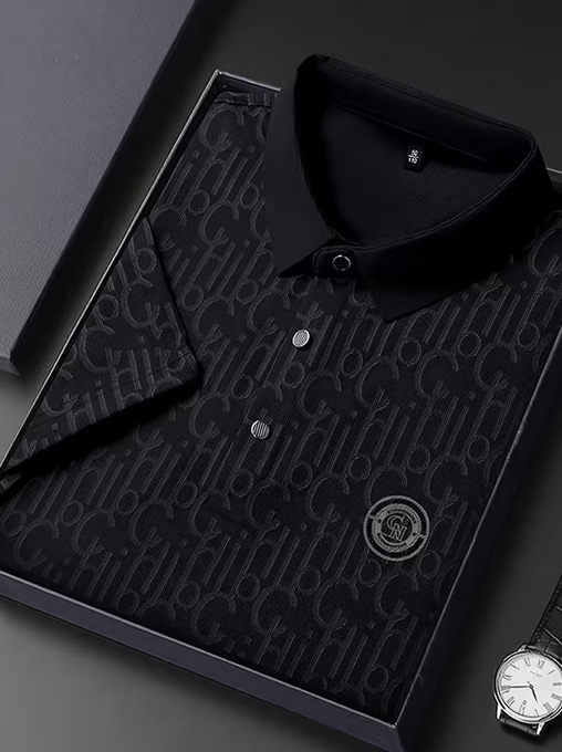 Silk Fiber Fabric Short Sleeve T-Shirt