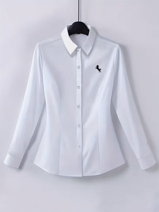 Women's Slim Fit Professional Long Sleeve Shirt