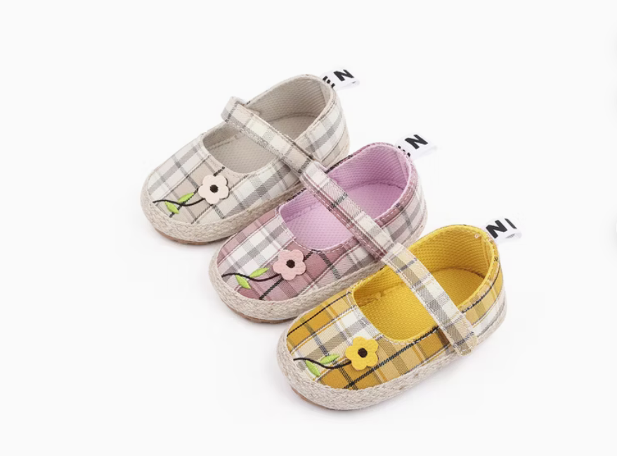 Soft Lattice Designer Baby Girl Shoes