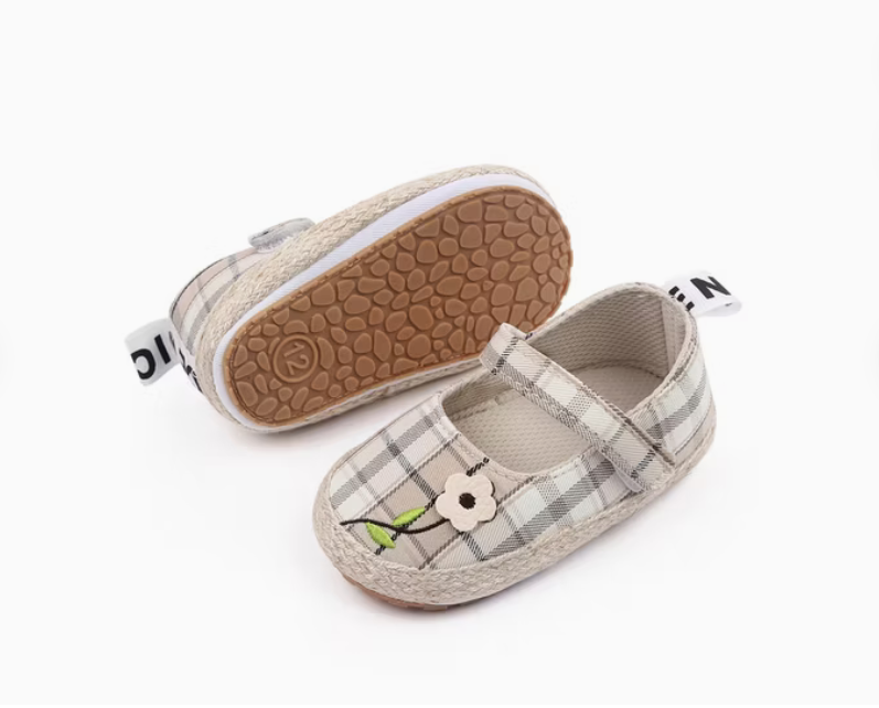 Soft Lattice Designer Baby Girl Shoes