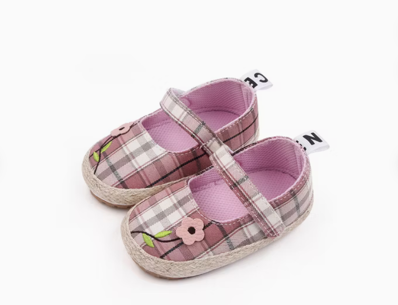 Soft Lattice Designer Baby Girl Shoes
