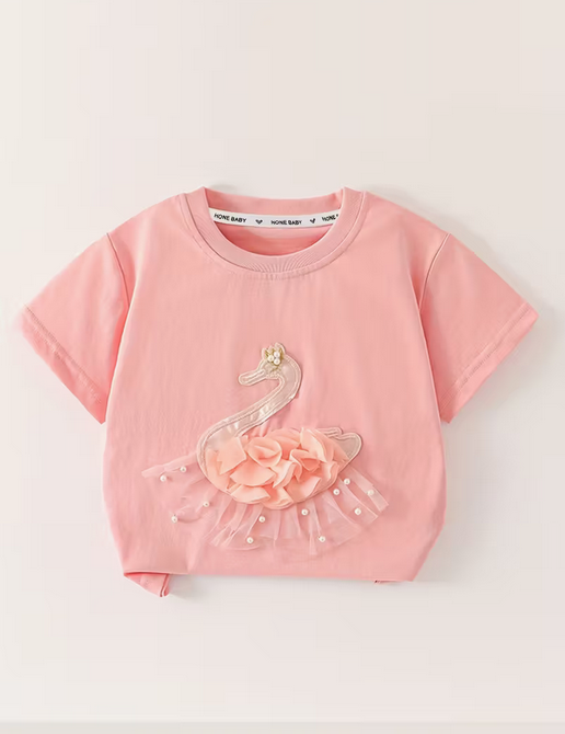 Summer Top with Lace Detail Casual Attire