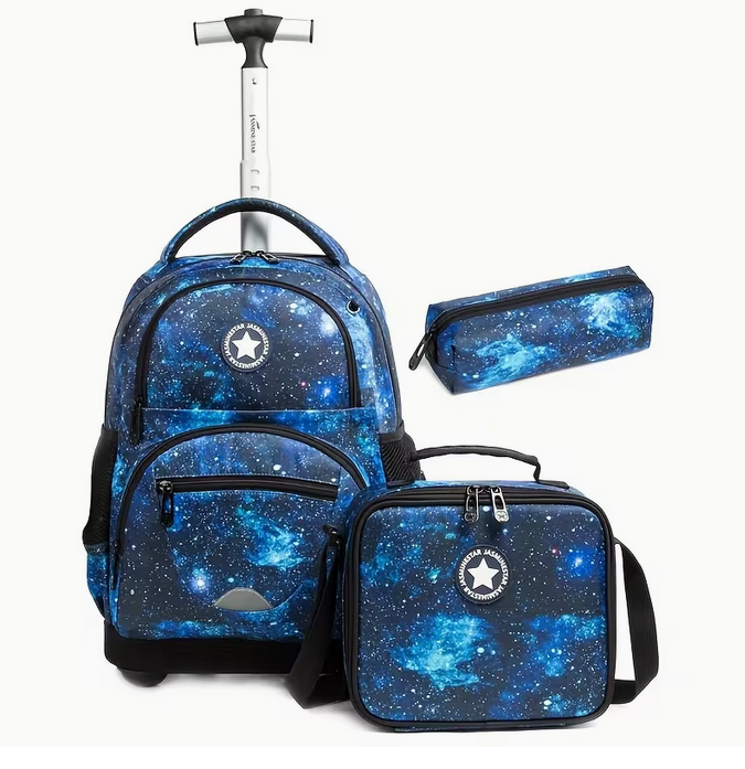Three-Piece Trolley Bag Set