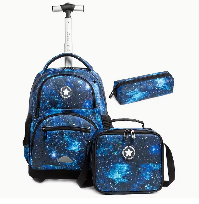 Three-Piece Trolley Bag Set