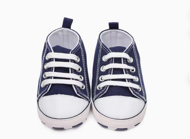 Toddler unisex casual breathable canvas sneakers