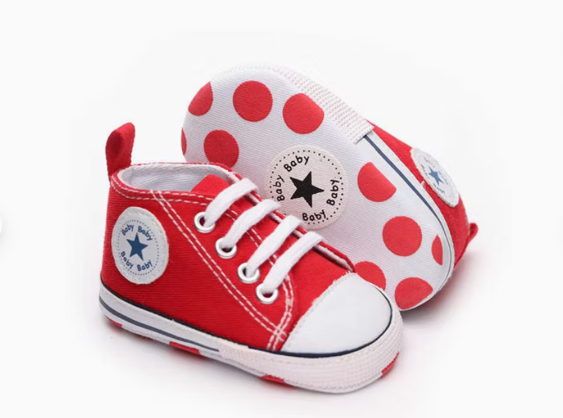 Toddler unisex casual breathable canvas sneakers