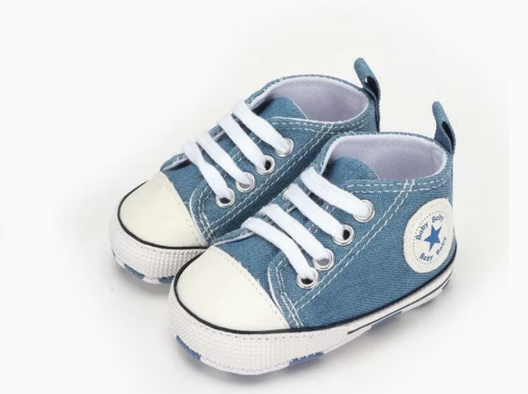 Toddler unisex casual breathable canvas sneakers