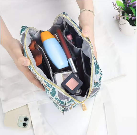 Travel Makeup Pouch-Cosmetic Bag for Women