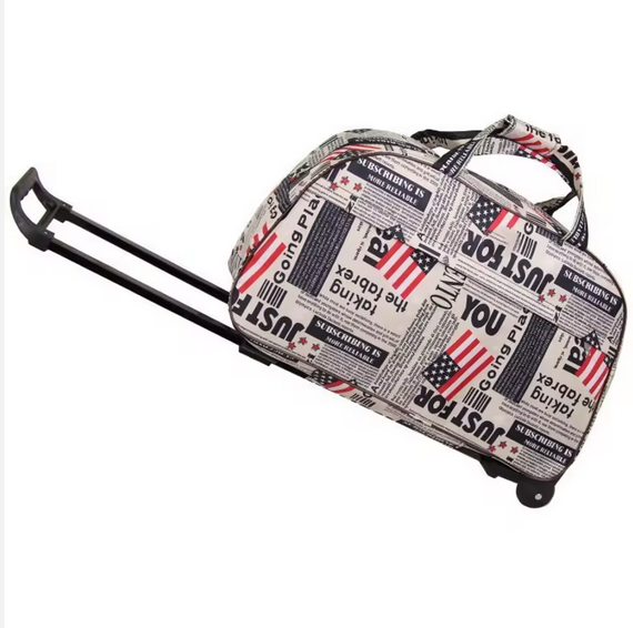 Travel Suitcase Luggage Trolley Bag