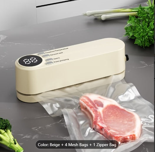 USB Rechargeable Portable Multi-Function Mini Vacuum Sealer